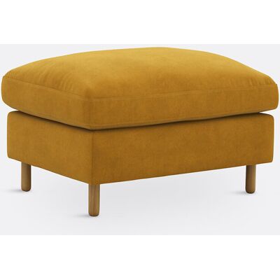 LA REDOUTE INTERIEURS Lomeo Pouf in Velluto - Pouf LA REDOUTE INTERIEURS Lomeo Pouf in Velluto - Pouf