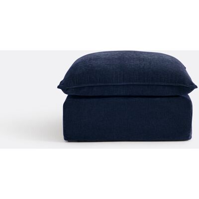 LA REDOUTE INTERIEURS Odna - Blu - Polyester - Ottoman LA REDOUTE INTERIEURS Odna - Blu - Polyester - Ottoman