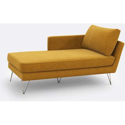 LA REDOUTE INTERIEURS Topim Divano Angolare in Velluto - Chaise longue LA REDOUTE INTERIEURS Topim Divano Angolare in Velluto - Chaise longue