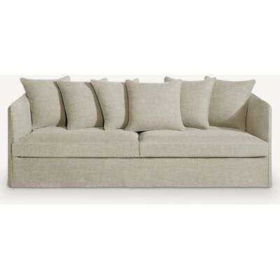 Fodera in lino beige AM.PM - Neo Chiquito - 2-5 posti Fodera in lino beige AM.PM - Neo Chiquito - 2-5 posti