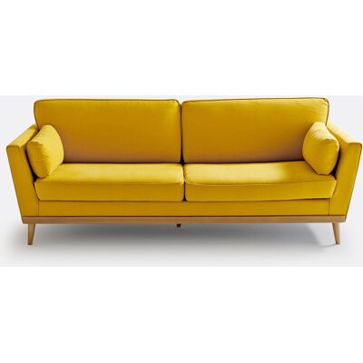 La Redoute Interieurs - Tasie - Giallo senape - Cotone/lino - Sofa La Redoute Interieurs - Tasie - Giallo senape - Cotone/lino - Sofa