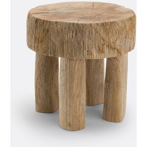 LA REDOUTE INTERIEURS Sgabello in teck H25 cm, Ustabo LA REDOUTE INTERIEURS Sgabello in teck H25 cm, Ustabo