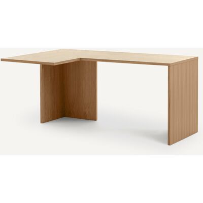 AM.PM Piano angolare impiallacciato rovere L165 cm, Working AM.PM Piano angolare impiallacciato rovere L165 cm, Working