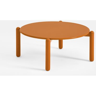 LA REDOUTE INTERIEURS Tavolino rotondo, in faggio massiccio e impiallacciato rovere, diametro 74 cm, COLOQUO LA REDOUTE INTERIEURS Tavolino rotondo, in faggio massiccio e impiallacciato rovere, diametro 74 cm, COLOQUO