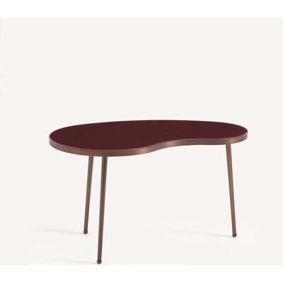 AM.PM Tavolino dal design organico, in acciaio e piano in vetro temperato, GALO AM.PM Tavolino dal design organico, in acciaio e piano in vetro temperato, GALO