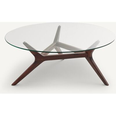 AM.PM Tavolo basso noce ø90 cm, Maricielo AM.PM Tavolo basso noce ø90 cm, Maricielo