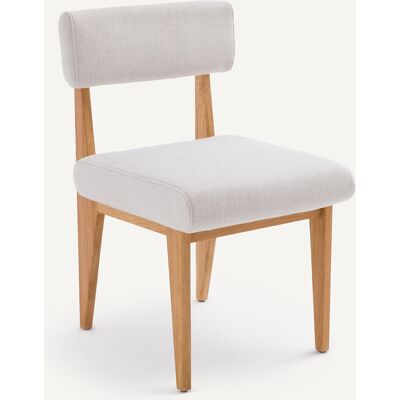 AM.PM Sedia in rovere, cotone e lino, Izag AM.PM Sedia in rovere, cotone e lino, Izag