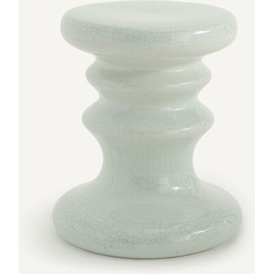 AM.PM Tavolino in ceramica smaltata craquelé, Lulla AM.PM Tavolino in ceramica smaltata craquelé, Lulla