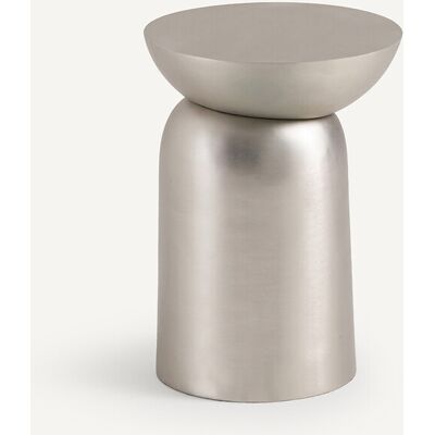 Tavolino Fraulino - Alluminio fusione, Grigio Tavolino Fraulino - Alluminio fusione, Grigio
