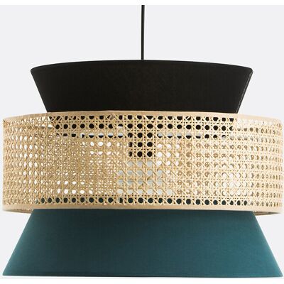 La Redoute Intérieurs Lampada Vintage in Rattan - Lampada a Sospensione La Redoute Intérieurs Lampada Vintage in Rattan - Lampada a Sospensione