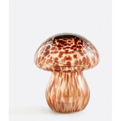 LA REDOUTE INTERIEURS Lampada decorativa a LED a forma di fungo in vetro, Onoki LA REDOUTE INTERIEURS Lampada decorativa a LED a forma di fungo in vetro, Onoki
