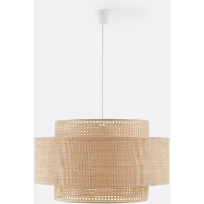 LA REDOUTE INTERIEURS - Dolkie Beige Lampada a Soffitto Doppio Rattan - Lampada da soffitto LA REDOUTE INTERIEURS - Dolkie Beige Lampada a Soffitto Doppio Rattan - Lampada da soffitto
