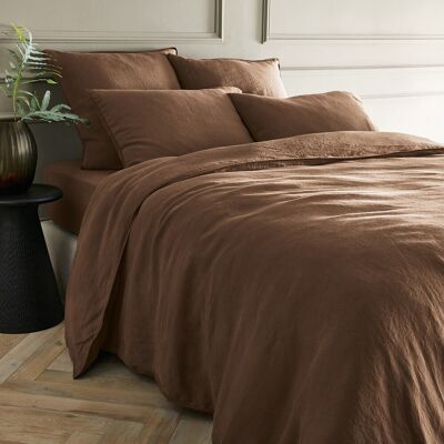 AM.PM - Helm - Marrone - 240 x 220 cm - Duvet cover AM.PM - Helm - Marrone - 240 x 220 cm - Duvet cover