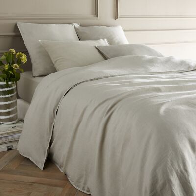 AM.PM - Helm - Beige - 200x200 cm - Fodera piumone AM.PM - Helm - Beige - 200x200 cm - Fodera piumone