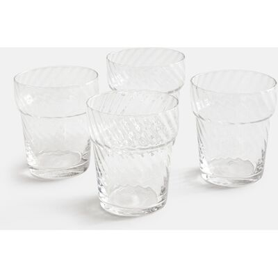 LA REDOUTE INTERIEURS Set di 4 bicchieri da acqua colorati, JILL LA REDOUTE INTERIEURS Set di 4 bicchieri da acqua colorati, JILL