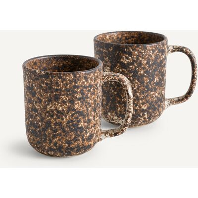 Set di 2 Tazze in Gres Rusty Set di 2 Tazze in Gres Rusty