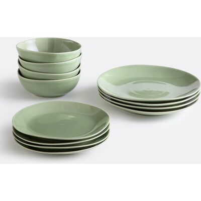 LA REDOUTE INTERIEURS Servizio da 12 pezzi in ceramica, SAMOA LA REDOUTE INTERIEURS Servizio da 12 pezzi in ceramica, SAMOA