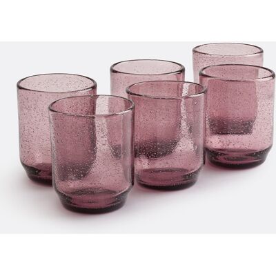LA REDOUTE INTERIEURS Set di 6 bicchieri da acqua in vetro bollato, FARAJI LA REDOUTE INTERIEURS Set di 6 bicchieri da acqua in vetro bollato, FARAJI