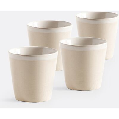 LA REDOUTE INTERIEURS GOGAIN Tazze da Caffè Beige Craquelé - Tazze da caffè LA REDOUTE INTERIEURS GOGAIN Tazze da Caffè Beige Craquelé - Tazze da caffè