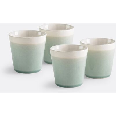 LA REDOUTE INTERIEURS GOGAIN Tazze da caffè effetto screpolatura verde - Confezione da 4 LA REDOUTE INTERIEURS GOGAIN Tazze da caffè effetto screpolatura verde - Confezione da 4