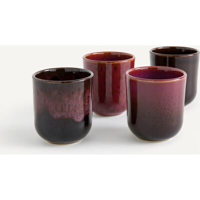 AM.PM Set di 4 tazze in gres smaltato lucido, Zouro AM.PM Set di 4 tazze in gres smaltato lucido, Zouro