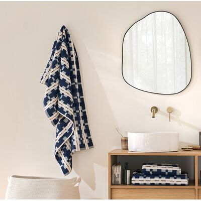 LA REDOUTE INTERIEURS Telo da bagno maxi in spugna jacquard, Meiri LA REDOUTE INTERIEURS Telo da bagno maxi in spugna jacquard, Meiri