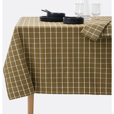 LA REDOUTE INTERIEURS Tovaglia cotone tinto in filo a quadri, Hortense LA REDOUTE INTERIEURS Tovaglia cotone tinto in filo a quadri, Hortense