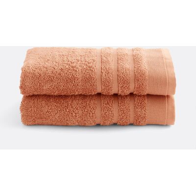 LA REDOUTE INTERIEURS Confezione da 2 asciugamani spugna 600 g/m2, Zavara LA REDOUTE INTERIEURS Confezione da 2 asciugamani spugna 600 g/m2, Zavara