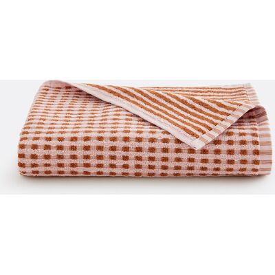 LA REDOUTE INTERIEURS Telo da bagno tessuto, in spugna jacquard 500 g, GRANNA LA REDOUTE INTERIEURS Telo da bagno tessuto, in spugna jacquard 500 g, GRANNA