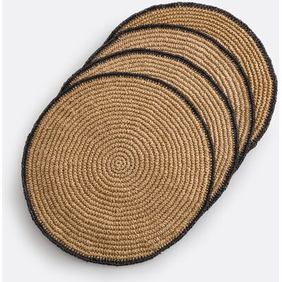 La Redoute Interieurs Modello Beige - Set di Sottopiatti La Redoute Interieurs Modello Beige - Set di Sottopiatti