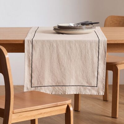 LA REDOUTE INTERIEURS Runner lino e cotone - 50x150cm - Beige LA REDOUTE INTERIEURS Runner lino e cotone - 50x150cm - Beige