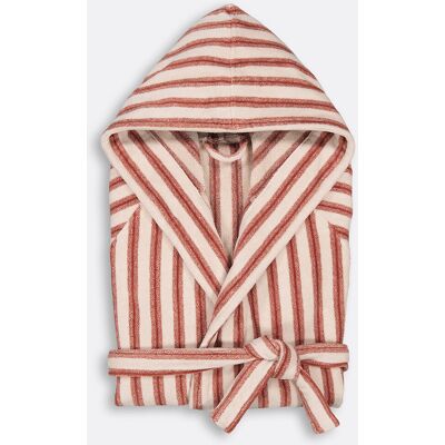 LA REDOUTE INTERIEURS Accappatoio con cappuccio in spugna velour, Makeba LA REDOUTE INTERIEURS Accappatoio con cappuccio in spugna velour, Makeba
