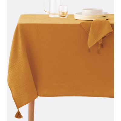 LA REDOUTE INTERIEURS Kumla Tessuto di cotone - Tovaglia LA REDOUTE INTERIEURS Kumla Tessuto di cotone - Tovaglia