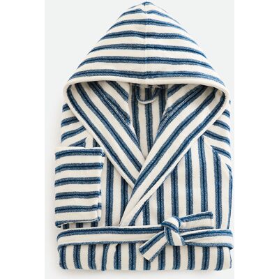 LA REDOUTE INTERIEURS Accappatoio con cappuccio in spugna velour, Makeba LA REDOUTE INTERIEURS Accappatoio con cappuccio in spugna velour, Makeba