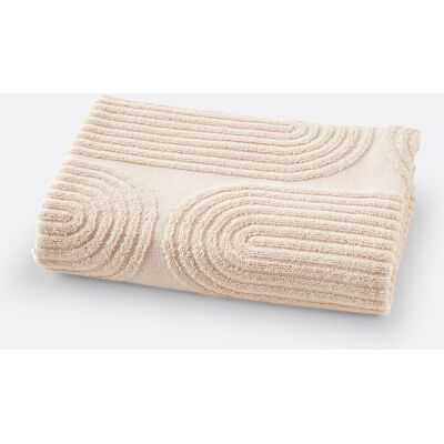 LA REDOUTE INTERIEURS Molina Beige 50x100cm - Asciugamano LA REDOUTE INTERIEURS Molina Beige 50x100cm - Asciugamano