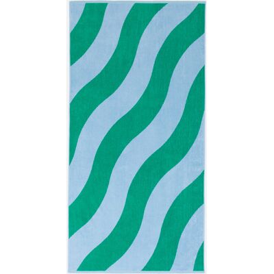 LA REDOUTE INTERIEURS Telo da mare spugna velluto, Scénario Vague LA REDOUTE INTERIEURS Telo da mare spugna velluto, Scénario Vague