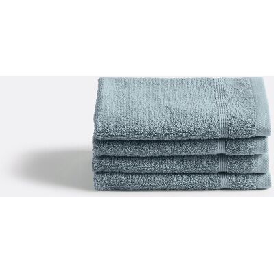 LA REDOUTE INTERIEURS Confezione da 4 asciugamani ospiti spugna 600 g/m², Zavara LA REDOUTE INTERIEURS Confezione da 4 asciugamani ospiti spugna 600 g/m², Zavara
