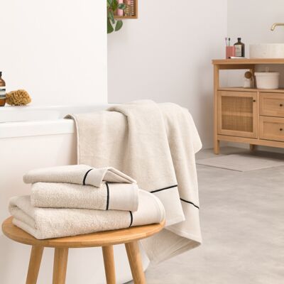 LA REDOUTE INTERIEURS Telo da bagno in cotone pettinato 675g/m2, Victor LA REDOUTE INTERIEURS Telo da bagno in cotone pettinato 675g/m2, Victor