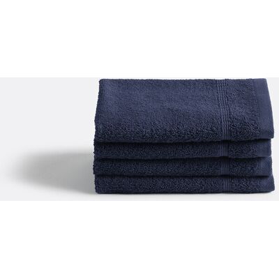 LA REDOUTE INTERIEURS Confezione da 4 asciugamani ospiti spugna 600 g/m², Zavara LA REDOUTE INTERIEURS Confezione da 4 asciugamani ospiti spugna 600 g/m², Zavara