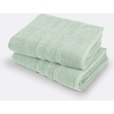 LA REDOUTE INTERIEURS Asciugamano in cotone biologico - 50x100cm - Blu - Asciugamano bagno LA REDOUTE INTERIEURS Asciugamano in cotone biologico - 50x100cm - Blu - Asciugamano bagno