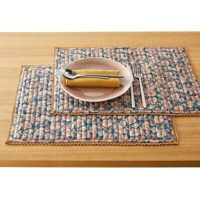 LA REDOUTE INTERIEURS - Jadav - Blu - Placemats LA REDOUTE INTERIEURS - Jadav - Blu - Placemats