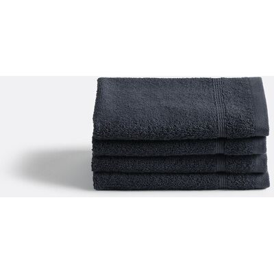 LA REDOUTE INTERIEURS Confezione da 4 asciugamani ospiti spugna 600 g/m², Zavara LA REDOUTE INTERIEURS Confezione da 4 asciugamani ospiti spugna 600 g/m², Zavara