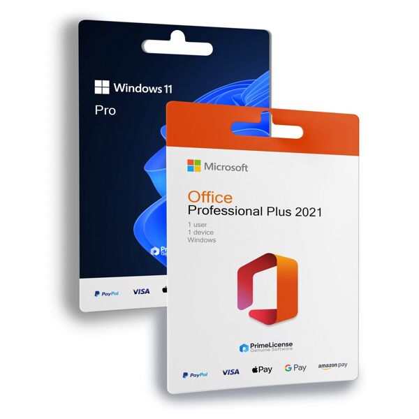 microsoft office professional plus 2021 + windows 11 pro