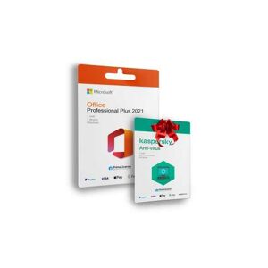 Microsoft Office Professional Plus 2021 + Kaspersky Antivirus