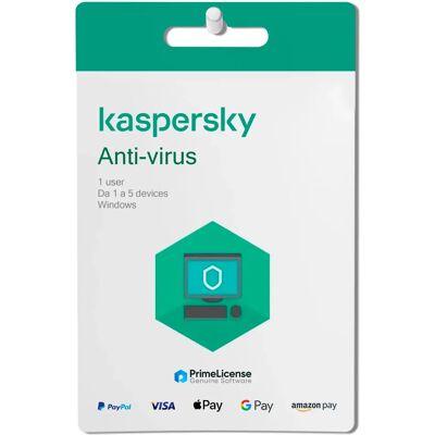Kaspersky Anti-Virus 1 Anno Kaspersky Anti-Virus 1 Anno
