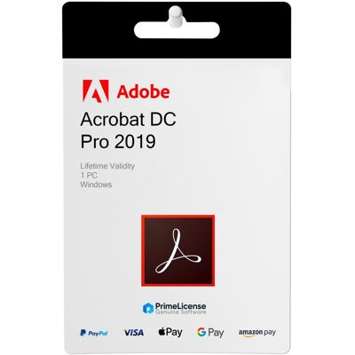 Adobe Acrobat Pro 2019 Adobe Acrobat Pro 2019