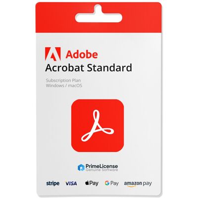 Adobe Acrobat Standard DC 3 Mesi Adobe Acrobat Standard DC 3 Mesi