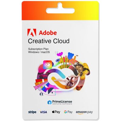 Adobe Creative Cloud All Apps 1 Mese Adobe Creative Cloud All Apps 1 Mese