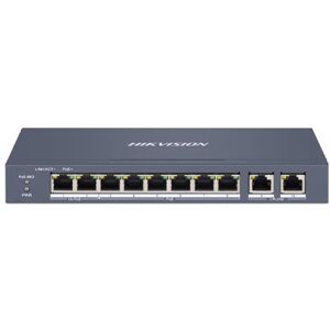 HIKVISION Switch DS-3E1310HP-EI.Pro Series 10 porte smart managed 8 Mbps PoE 110W + 2 uplink Gbps