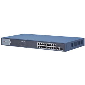 HIKVISION Switch DS-3E0518P-E.Pro Series 18 porte unmanaged 16Gbps PoE 230W+1 uplink Gbps+1 SFP Gbp